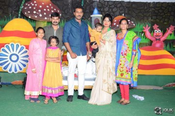 Ajay Son Dheeran 1st Birthday Celebrations 2014